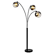 Globo Newcastle Lámpara de pie (60 W, Altura: 200 cm, Negro, Negro) | BAUHAUS
