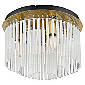 Globo Gorley Okrugla stropna svjetiljka  (40 W, Ø x V: 32 x 23 cm, Zlatna) | BAUHAUS