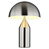 Globo Lámpara de sobremesa redonda Atoma (40 W, Ø x Al: 30 x 39 cm, Plata) | BAUHAUS