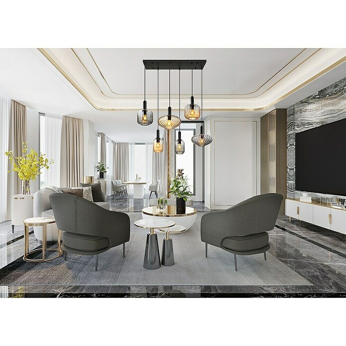 Globo Visilica Valletta  (60 W, D x Š x V: 100 x 47 x 150 cm, Crna) | BAUHAUS