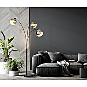 Globo Newcastle Lámpara de pie (60 W, Altura: 200 cm, Negro, Negro) | BAUHAUS
