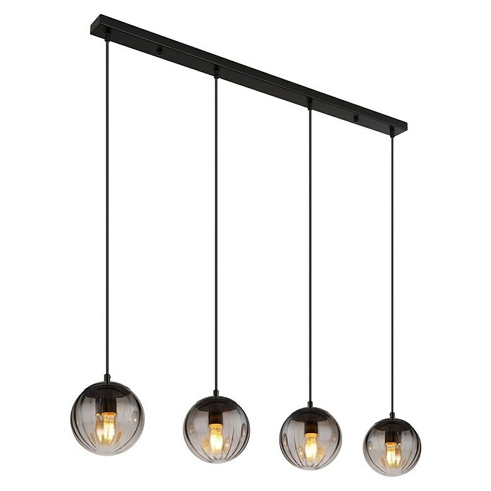 Globo Dallerta Visilica  (60 W, Crna, D x Š x V: 95 x 28 x 120 cm, 4 Kom.) | BAUHAUS