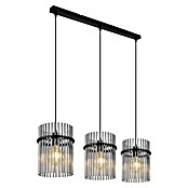 Globo Gorley LED-Pendelleuchte (60 W, L x B x H: 80 x 20 x 140 cm, Rauch, Schwarz matt) | BAUHAUS