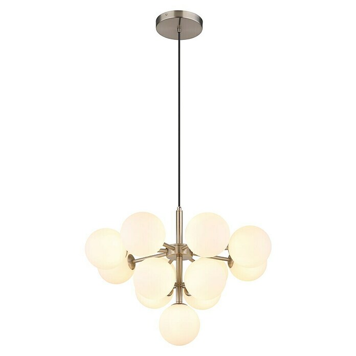 Globo Grappy Visilica  (5 W, Ø x V: 56 x 120 cm, Srebrna) | BAUHAUS