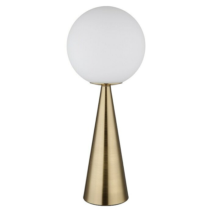 Globo Lámpara de sobremesa redonda Atoma (40 W, Ø x Al: 30 x 39 cm, Oro) | BAUHAUS