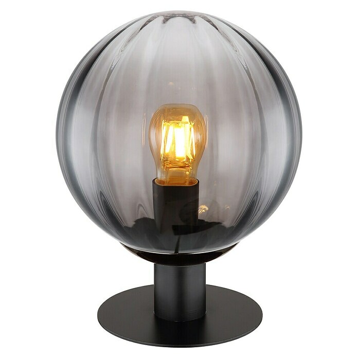 Globo Dallerta Stolna svjetiljka  (Ø x V: 23 x 29,5 cm, Crna, Siva) | BAUHAUS