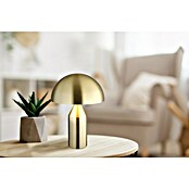 Globo Lámpara de sobremesa redonda Atoma (40 W, Ø x Al: 30 x 39 cm, Oro) | BAUHAUS