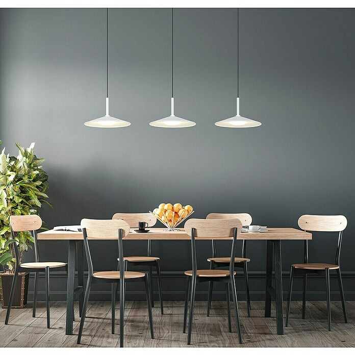 Globo Viseća LED svjetiljka Lampone  (24 W, D x Š x V: 95 x 25 x 150 cm, Bijela) | BAUHAUS