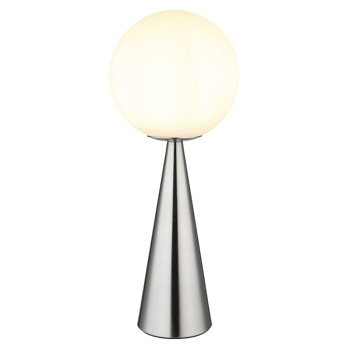 Globo Lámpara de sobremesa Pinpal (Ø x Al: 20 x 49,5 cm, Plata, Plata) | BAUHAUS