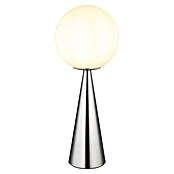 Globo Stolna svjetiljka Pinpal  (Ø x V: 20 x 49,5 cm, Srebrna, Bijela) | BAUHAUS