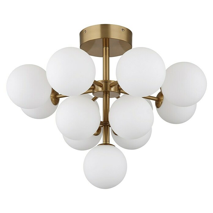 Globo Grappy Stropna svjetiljka  (5 W, Ø x V: 56 x 43 cm, Zlatna) | BAUHAUS
