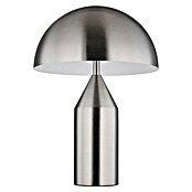 Globo Lámpara de sobremesa redonda Atoma (40 W, Ø x Al: 30 x 39 cm, Plata) | BAUHAUS