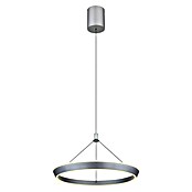 Globo Lámpara colgante LED redonda Ferra (40 W, Ø x Al: 50 x 180 cm, Plata, Blanco cálido) | BAUHAUS