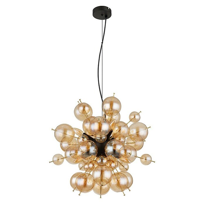 Globo Udo Visilica  (25 W, Ø x V: 55 x 120 cm, Crna) | BAUHAUS