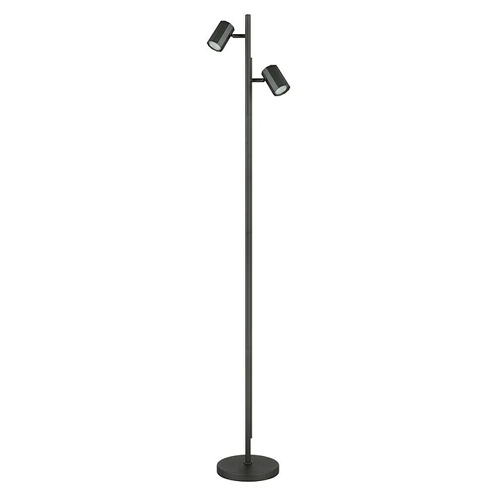 Globo Mucky LED-Pendelleuchte rund (30 W, Ø x H: 30 x 120 cm, Klar, Silber verchromt) | BAUHAUS