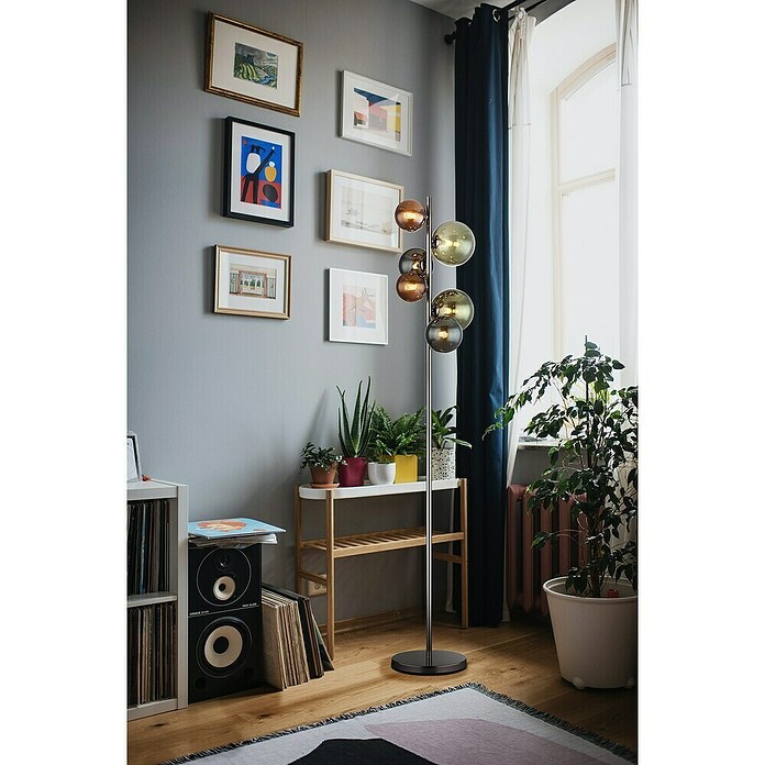 Globo Riha Podna LED svjetiljka  (3,5 W, Visina: 155 cm, Topla bijela) | BAUHAUS