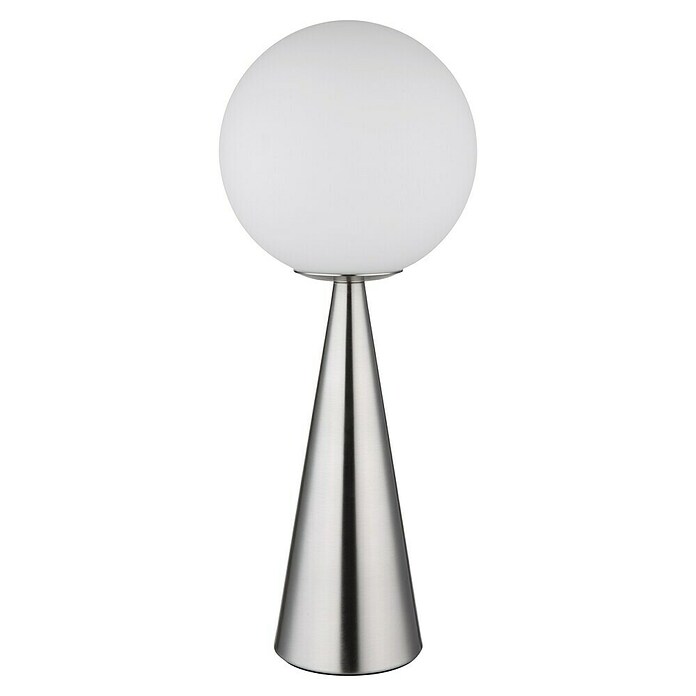 Globo Lámpara de sobremesa redonda Atoma (40 W, Ø x Al: 30 x 39 cm, Plata) | BAUHAUS