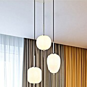 Globo Visilica Blacky I  (40 W, Ø x V: 46 x 120 cm, Bijela, Srebrna) | BAUHAUS