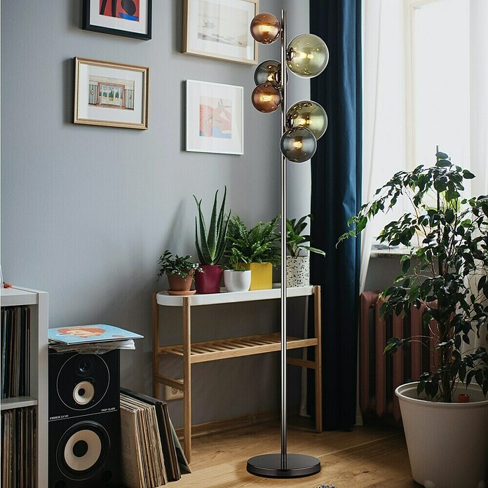 Globo Riha Podna LED svjetiljka  (3,5 W, Visina: 155 cm, Topla bijela) | BAUHAUS