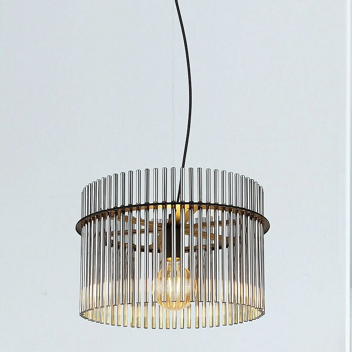 Globo Gorley LED viseća svjetiljka  (60 W, Ø x V: 40 x 150 cm, Crna) | BAUHAUS