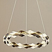 Globo Karilion LED viseća svjetiljka  (36 W, Ø x V: 55 x 130 cm, Srebrna) | BAUHAUS