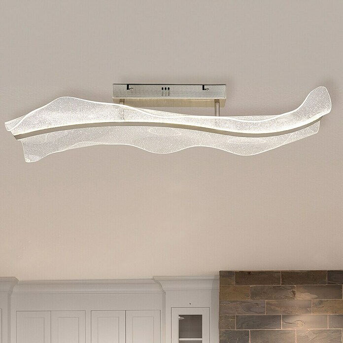Globo Saque LED stropna svjetiljka  (23 W, D x Š x V: 80 x 30 x 18 cm, Topla bijela) | BAUHAUS