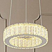 Globo Mucky LED viseća svjetiljka  (30 W, Ø x V: 30 x 120 cm, Srebrna) | BAUHAUS