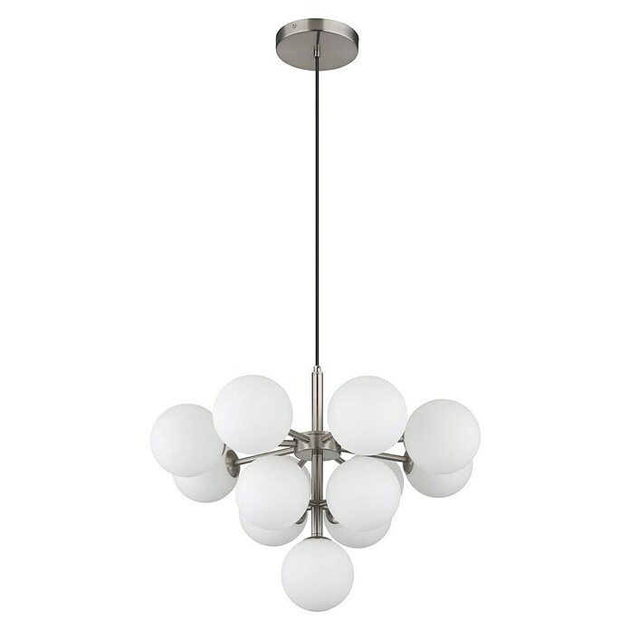 Globo Grappy Visilica  (5 W, Ø x V: 56 x 120 cm, Srebrna) | BAUHAUS