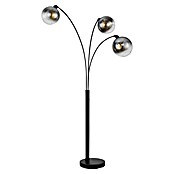 Globo Newcastle Lámpara de pie (60 W, Altura: 200 cm, Negro, Negro) | BAUHAUS