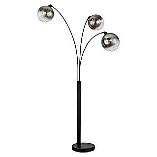 Globo Newcastle Stajaća svjetiljka (60 W, Visina: 200 cm, Crna, Siva)