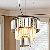 Globo Naxis LED viseća svjetiljka  (40 W, Ø x V: 40 x 120 cm, Crna) | BAUHAUS