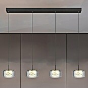 Globo Viseća LED svjetiljka Fogsy  (32 W, D x Š x V: 105 x 15 x 150 cm, Crna) | BAUHAUS