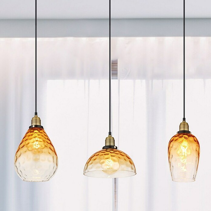 Globo Salvy Visilica  (60 W, D x Š x V: 91 x 25 x 120 cm, Jantar, Crna) | BAUHAUS