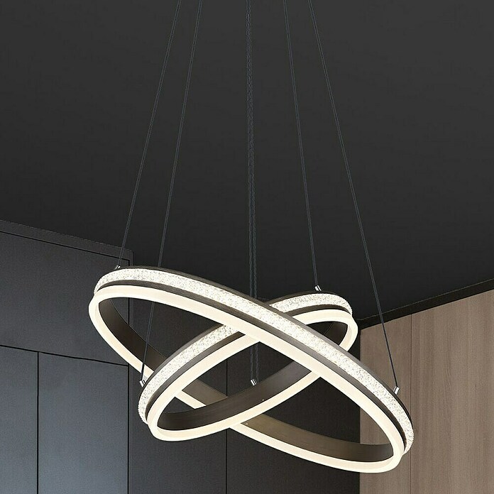 Globo Grouni LED viseća svjetiljka  (60 W, Ø x V: 60 x 120 cm) | BAUHAUS