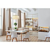 Globo Klunka LED viseća svjetiljka  (58 W, Ø x V: 60 x 120 cm, Srebrna) | BAUHAUS
