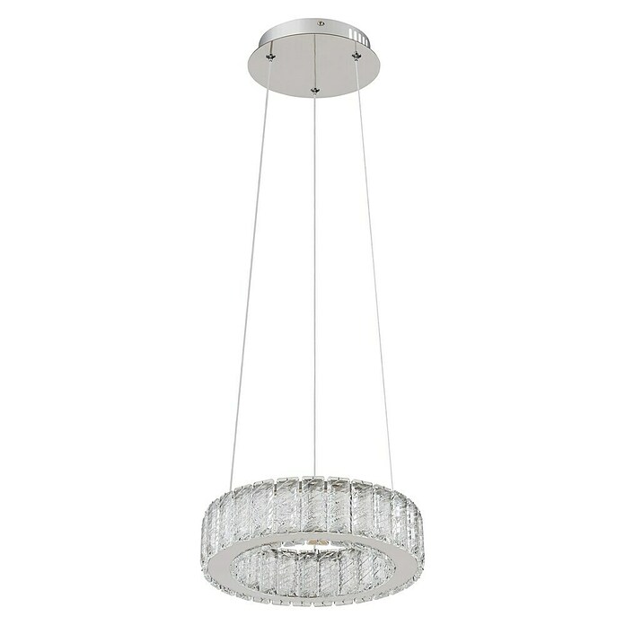 Globo Mucky LED viseća svjetiljka  (30 W, Ø x V: 30 x 120 cm, Srebrna) | BAUHAUS