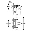 Grohe Grohtherm Special Wannenthermostat (Chrom, Glänzend) | BAUHAUS