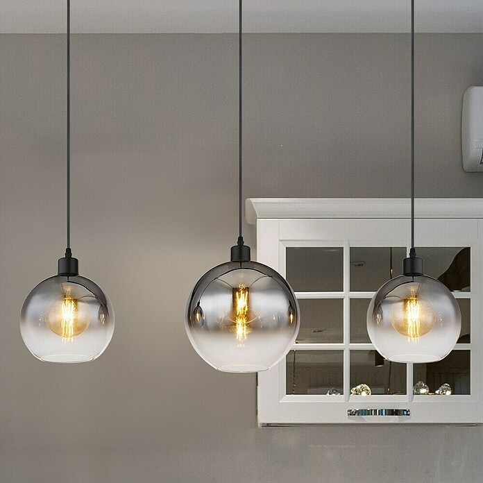 Globo Newcastle Viseća LED svjetiljka  (60 W, D x Š x V: 95 x 25 x 120 cm, Crna) | BAUHAUS