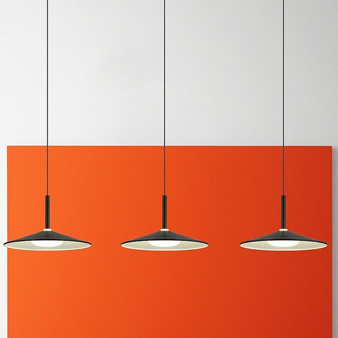 Globo Viseća LED svjetiljka Lampone  (24 W, D x Š x V: 95 x 25 x 150 cm, Crna) | BAUHAUS