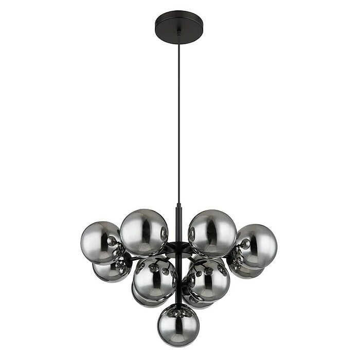 Globo Grappy Visilica  (5 W, Ø x V: 56 x 120 cm, Crna) | BAUHAUS