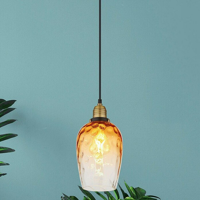 Globo Salvy Visilica  (60 W, Ø x V: 15 x 120 cm, Smeđa, Crna) | BAUHAUS