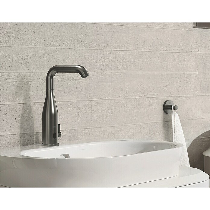 Grohe Essentials Bademantelhaken (Hard Graphite, Matt)