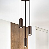 Globo James Pendelleuchte (25 W, Ø x H: 20 x 120 cm, Bronzefarben matt) | BAUHAUS