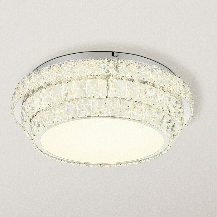 Globo Okrugla stropna LED svjetiljka Klara  (48 W, Raznobojno, Ø x V: 50 x 15,5 cm) | BAUHAUS