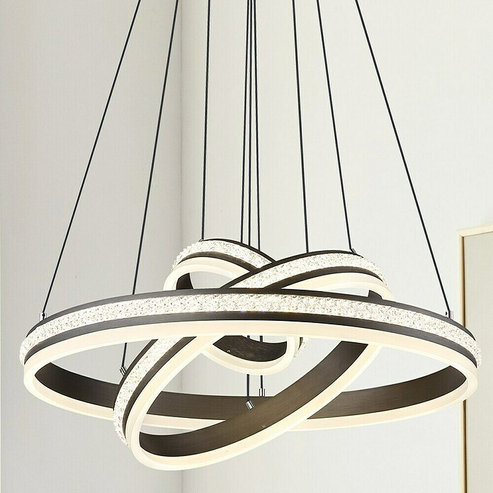 Globo Grouni Viseća LED svjetiljka  (70 W, Siva) | BAUHAUS