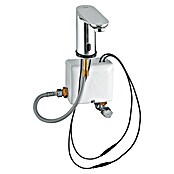 Grohe Euroeco Waschtischarmatur mit Temperaturregulierung, mit Powerbox (Chrom, Infrarot-Elektronik) | BAUHAUS