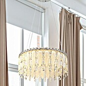 Globo Klunka LED viseća svjetiljka  (58 W, Ø x V: 60 x 120 cm, Srebrna) | BAUHAUS