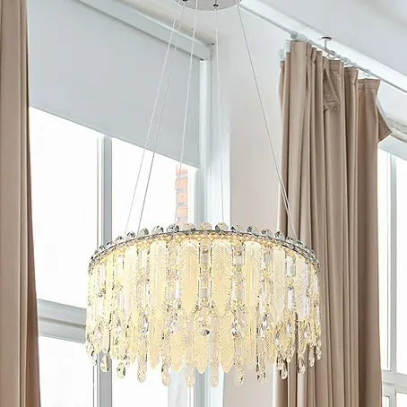 Globo Klunka LED-Pendelleuchte rund