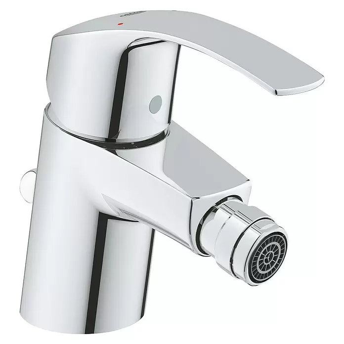Grohe Eurosmart Grifo monomando de bidé - Cromo, Brillante - Grifo monomando de bidé cromado con boquilla rociadora ajustable integrada.