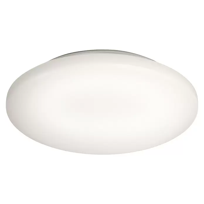 Ledvance LED-Wand- & Deckenleuchte Pure - 21 W, Weiß, Durchmesser: 400 mm - Milchweiße ovale Lampe.
